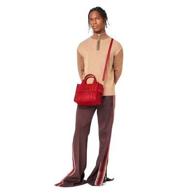 THE LEATHER SMALL TOTE BAG